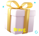 Receba seus bônus de boas-vindas no Bravg